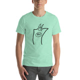 Definitely Not Bat-Man Short-Sleeve Unisex T-Shirt
